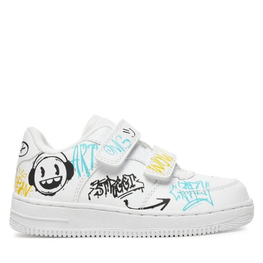 Zdjęcie produktu Sneakersy Action Boy K191562 Biały