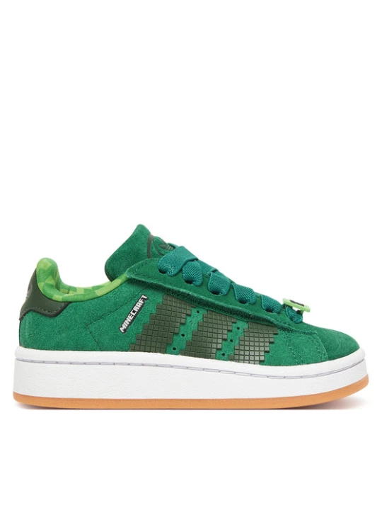 Zdjęcie produktu Sneakersy adidas Campus 00S Comfort Closure Elastic Lace X Minecraft JS3788 Zielony
