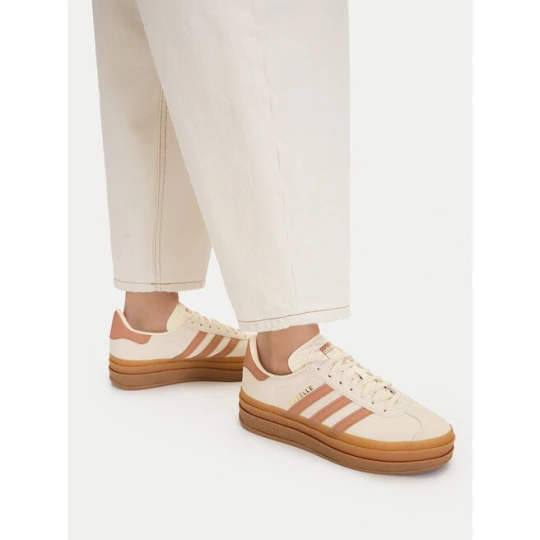 Zdjęcie produktu Sneakersy adidas Gazelle Bold KI4707 Beżowy