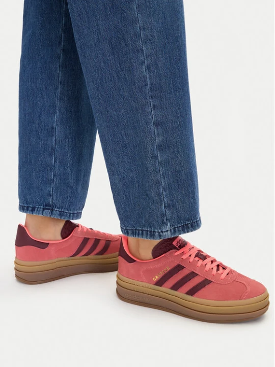Zdjęcie produktu Sneakersy adidas Gazelle Bold KI7213 Pomarańczowy