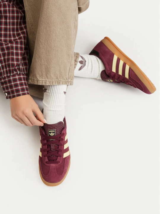 Zdjęcie produktu Sneakersy adidas Gazelle Indoor KJ2291 Bordowy