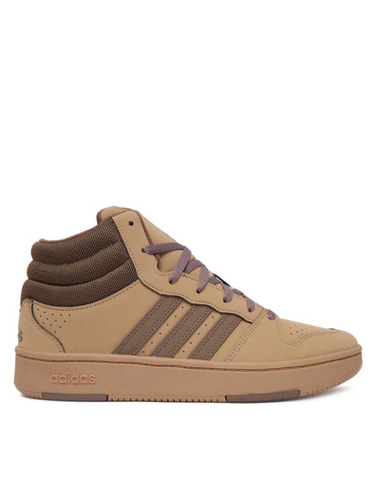 Zdjęcie produktu Sneakersy adidas Hoops Mid Classic KI7495 Brązowy jasny