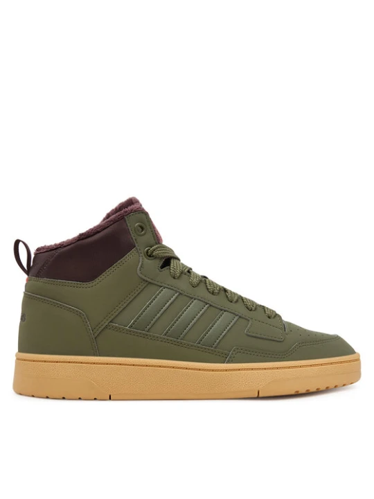 Zdjęcie produktu Sneakersy adidas Rapid Court Mid Winterized JR0184 Zielony