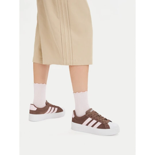 Zdjęcie produktu Sneakersy adidas Streettalk Bold Shoes KJ9946 Brązowy