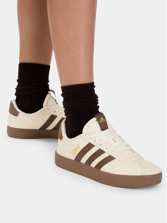 Zdjęcie produktu Sneakersy adidas Vl Court 3.0 Shoes KI4575 Beżowy jasny
