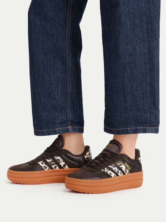 Zdjęcie produktu Sneakersy adidas Vl Court Bold KI3335 Brązowy