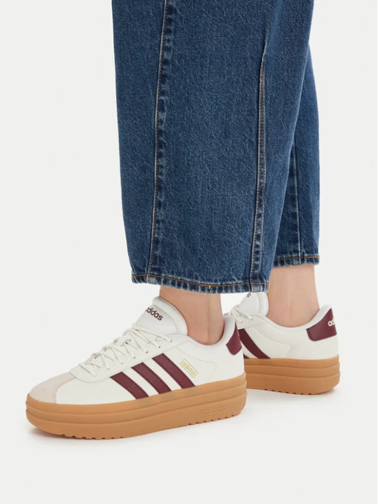 Zdjęcie produktu Sneakersy adidas Vl Court Bold Shoes JQ5642 Beżowy jasny