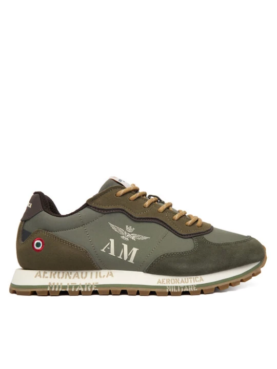 Zdjęcie produktu Sneakersy Aeronautica Militare 252SC0320UPL00313 Zielony