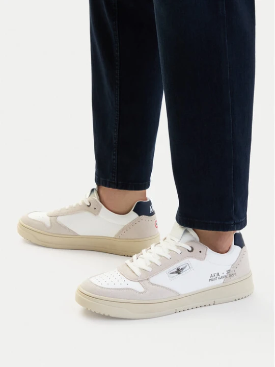 Zdjęcie produktu Sneakersy Aeronautica Militare 261SC0235UPL00244 Beżowy