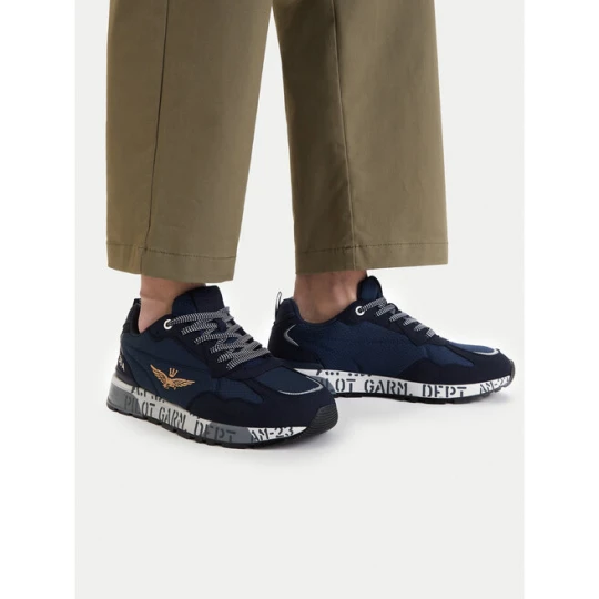 Zdjęcie produktu Sneakersy Aeronautica Militare 261SC0276UCT04327 Granatowy