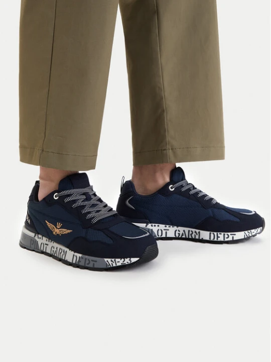 Zdjęcie produktu Sneakersy Aeronautica Militare 261SC0276UCT04327 Granatowy