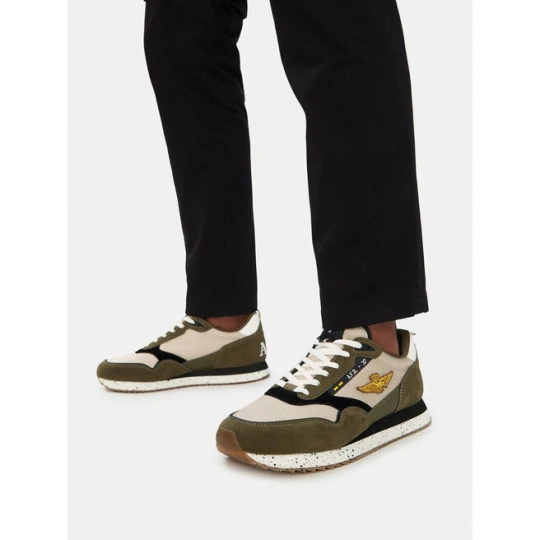 Zdjęcie produktu Sneakersy Aeronautica Militare 261SC0288UCT03545 Zielony