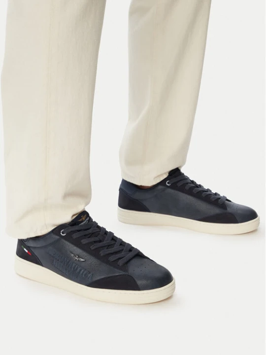 Zdjęcie produktu Sneakersy Aeronautica Militare 261SC0306UCT04325 Granatowy