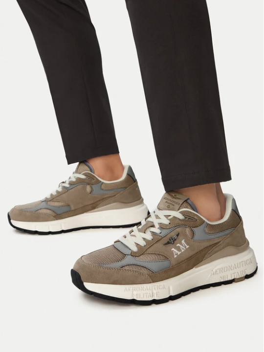 Zdjęcie produktu Sneakersy Aeronautica Militare 261SC0318UCT04248 Beżowy