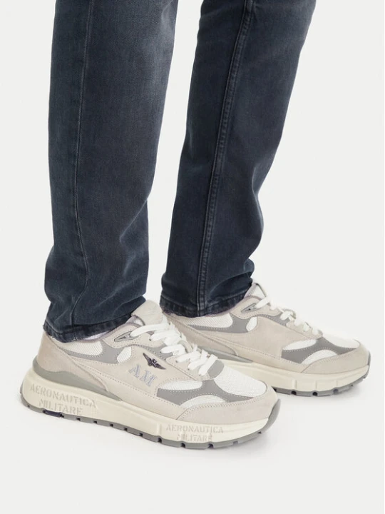 Zdjęcie produktu Sneakersy Aeronautica Militare 261SC0318UCT04248 Kremowy