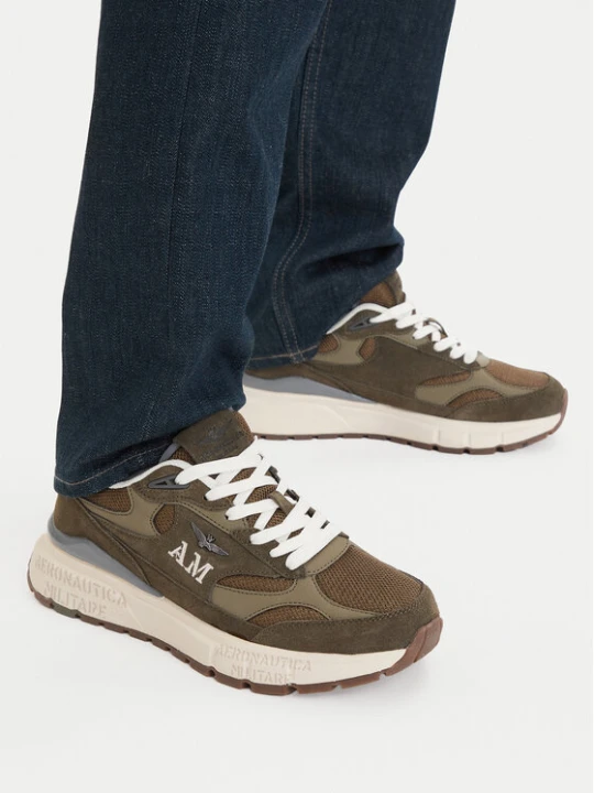 Zdjęcie produktu Sneakersy Aeronautica Militare 261SC0318UCT04248 Zielony