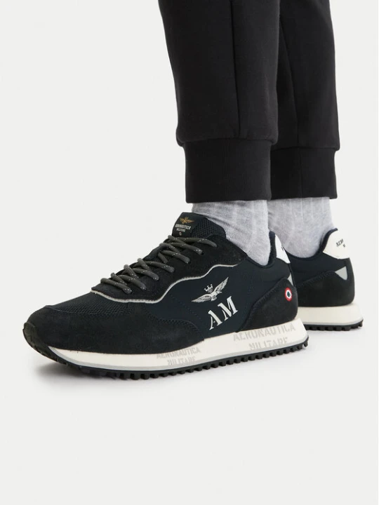 Zdjęcie produktu Sneakersy Aeronautica Militare 261SC0320UPL00313 Granatowy
