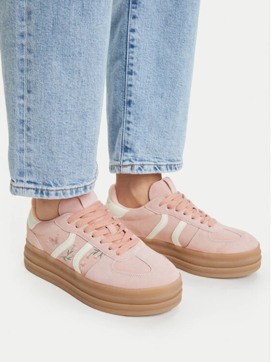 Zdjęcie produktu Sneakersy Aldo Elabrintar 14179207 Różowy
