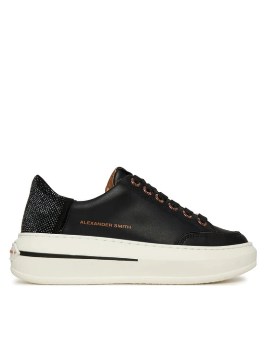 Zdjęcie produktu Sneakersy Alexander Smith Lancaster ASBCLSW-1912-BLK Czarny