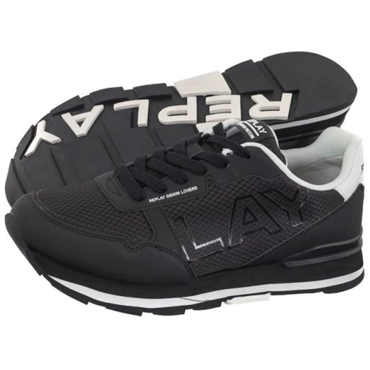 Zdjęcie produktu Sneakersy Arthur Rep 1 GMS68.000.C0082T RS680082T 0008 Black / White (RP17-a) Replay