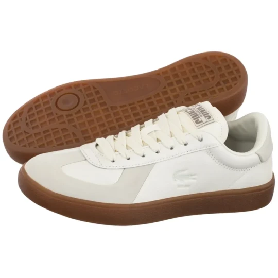 Zdjęcie produktu Sneakersy Baseshot Pro 126 5 SFA Off Wht / Gum- Suede 751SFA0088.40F (LC468-a) Lacoste