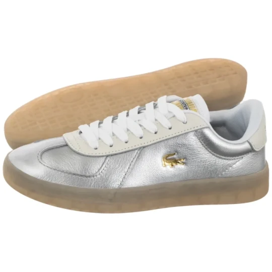 Zdjęcie produktu Sneakersy Baseshot Pro 225 1 SFA Slv / Off Wht 750SFA0031.AAB (LC472-a) Lacoste