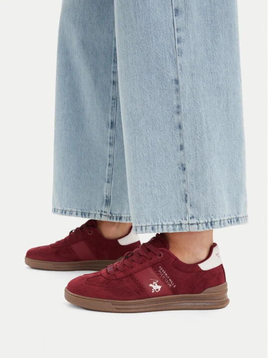 Zdjęcie produktu Sneakersy Beverly Hills Polo Club CEO-A1419104A Bordowy