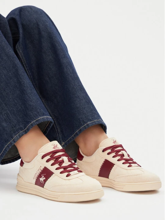 Zdjęcie produktu Sneakersy Beverly Hills Polo Club CEO-A1419104A Écru Kremowy
