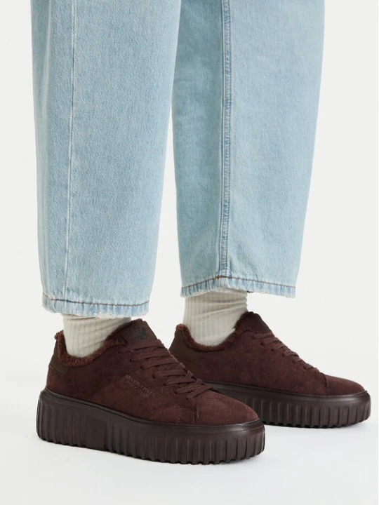 Zdjęcie produktu Sneakersy Beverly Hills Polo Club CEO-BHPC2024 / 12 / 28 Brązowy ciemny