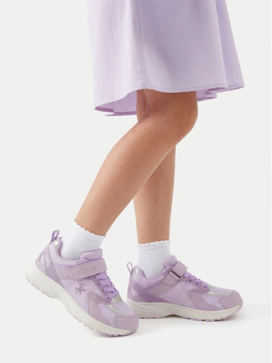 Zdjęcie produktu Sneakersy Beverly Hills Polo Club CEOWB-V9-26016(DZ) Fioletowy