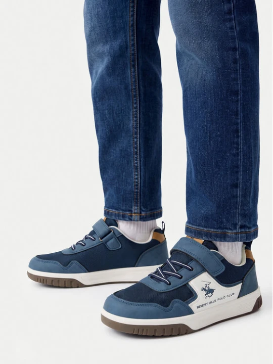 Zdjęcie produktu Sneakersy Beverly Hills Polo Club EO-AVO-333-127 Niebieski