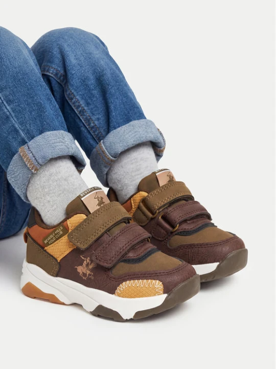 Zdjęcie produktu Sneakersy Beverly Hills Polo Club EO-FD3068-010 Khaki