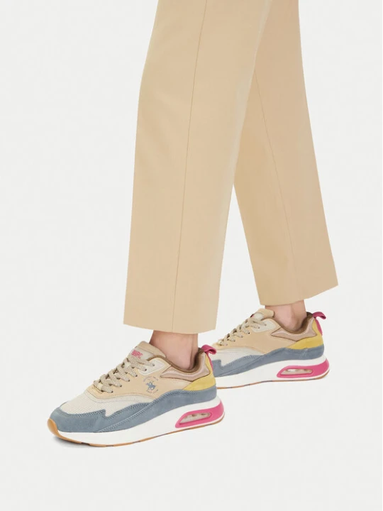Zdjęcie produktu Sneakersy Beverly Hills Polo Club EO-L240061 Beżowy