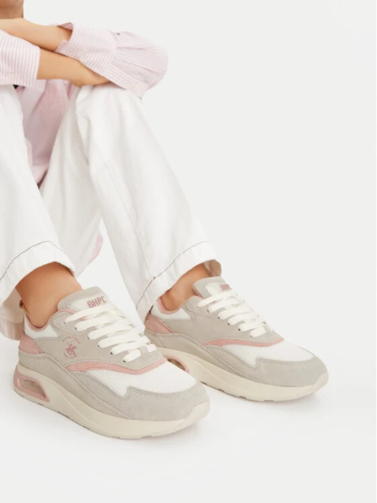 Zdjęcie produktu Sneakersy Beverly Hills Polo Club EO-L2400612 Beżowy
