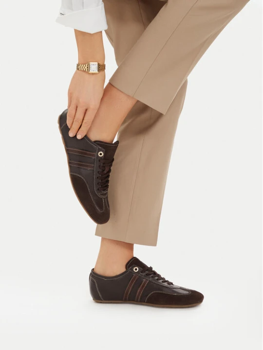 Zdjęcie produktu Sneakersy Beverly Hills Polo Club EO-WI45-BILL-01 Brązowy ciemny