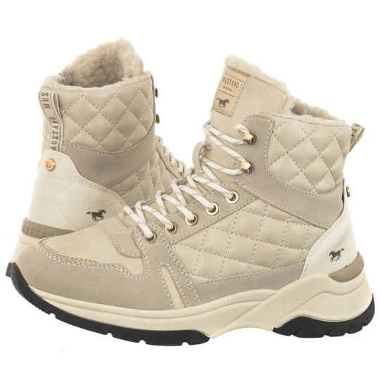 Zdjęcie produktu Sneakersy Beżowe 1438-603-243 (MU480-b) Mustang