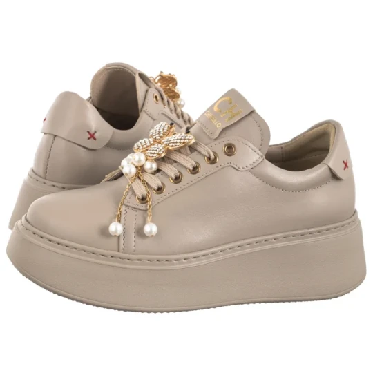 Zdjęcie produktu Sneakersy Beżowe 4585-302-000-PSK-S251 (CH141-a) CheBello