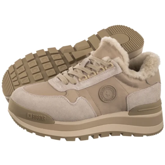 Zdjęcie produktu Sneakersy Beżowe OO274A214 (BI606-a) Big Star