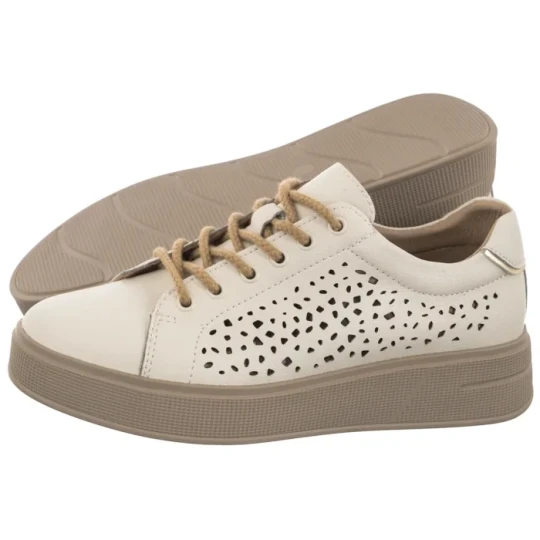 Zdjęcie produktu Sneakersy Beżowe V408-04504-01BEI (VE898-a) Venezia