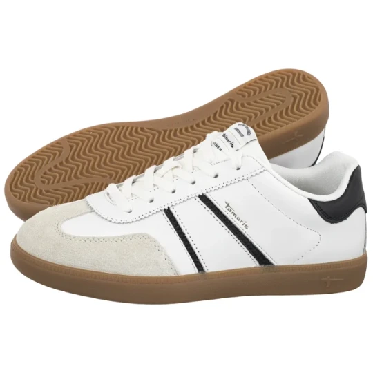 Zdjęcie produktu Sneakersy Białe 1-23624-43 125 White / Black (TM522-c) Tamaris