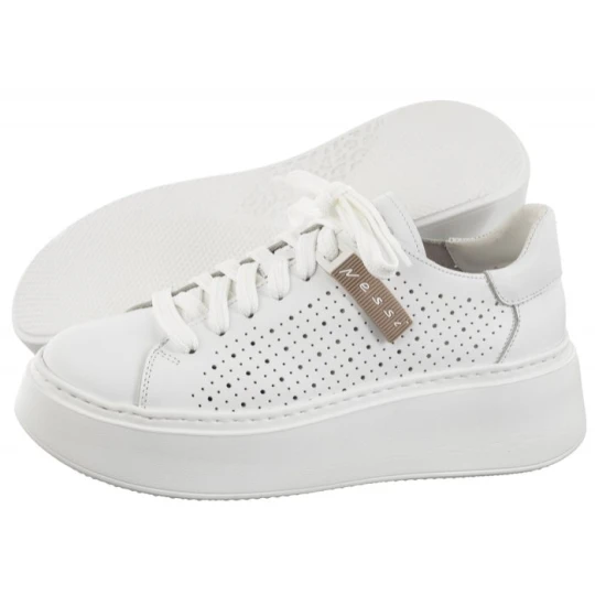 Zdjęcie produktu Sneakersy Białe 24579 12 (NE367-a) Nessi