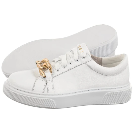 Zdjęcie produktu Sneakersy Białe 24623 (NE380-a) Nessi