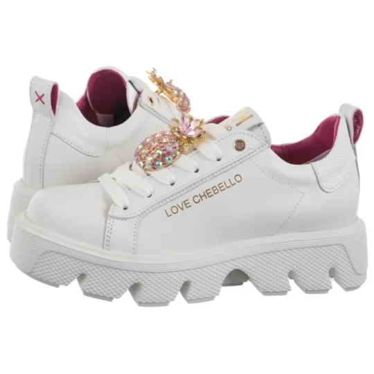 Zdjęcie produktu Sneakersy Białe 4651-059-000-PSK-S388 (CH154-a) CheBello
