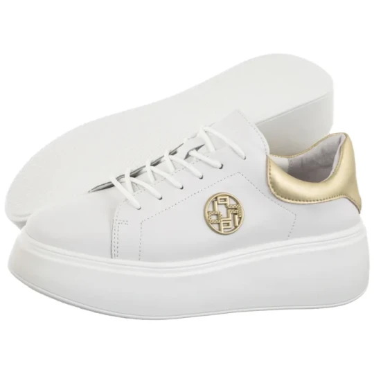 Zdjęcie produktu Sneakersy Białe DP6058 / 26 WH (FO110-b) Filippo