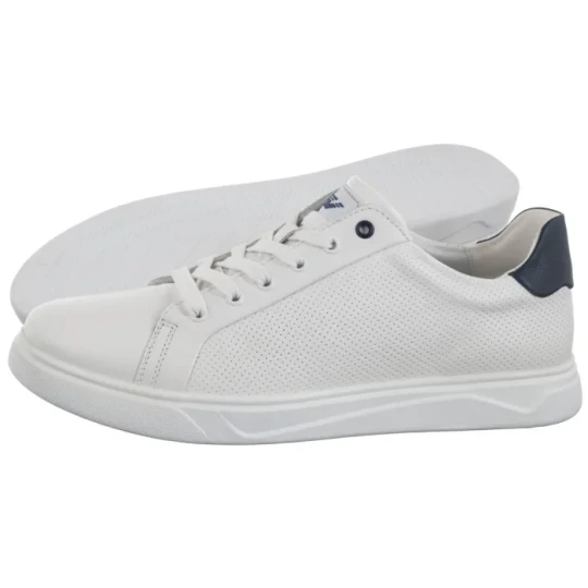 Zdjęcie produktu Sneakersy Białe/Granatowe 10229-59 (WO287-a) Wojas