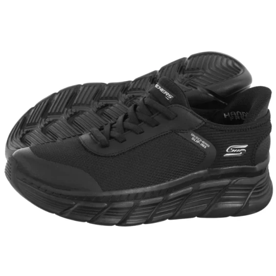 Zdjęcie produktu Sneakersy Bobs B Flex Hi Linear Force Slip-Ins Black 117391 / BBK (SK274-a) Skechers