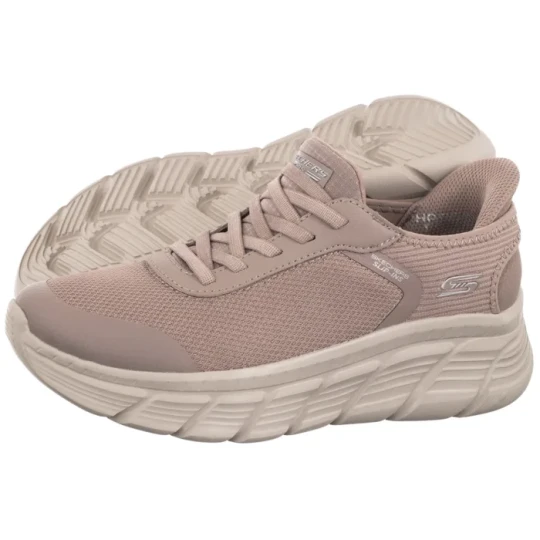 Zdjęcie produktu Sneakersy Bobs B Flex Hi Linear Force Slip-Ins Taupe 117391/TPE (SK274-b) Skechers
