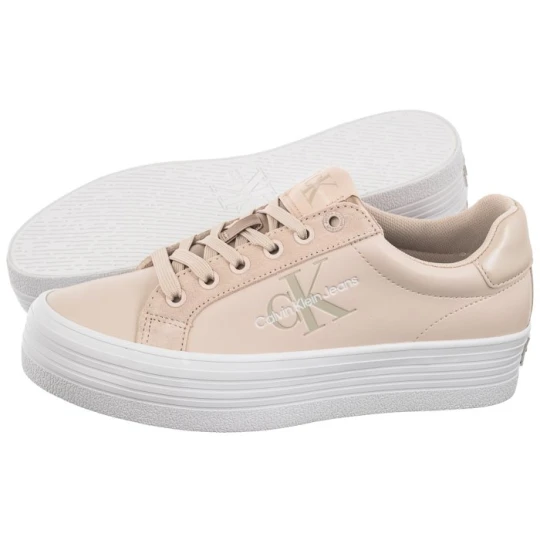 Zdjęcie produktu Sneakersy Bold Vulc Flatf Low Mix Ml Mtr Whisper Pink/White YW0YW01492 0JV (CK504-a) Calvin Klein