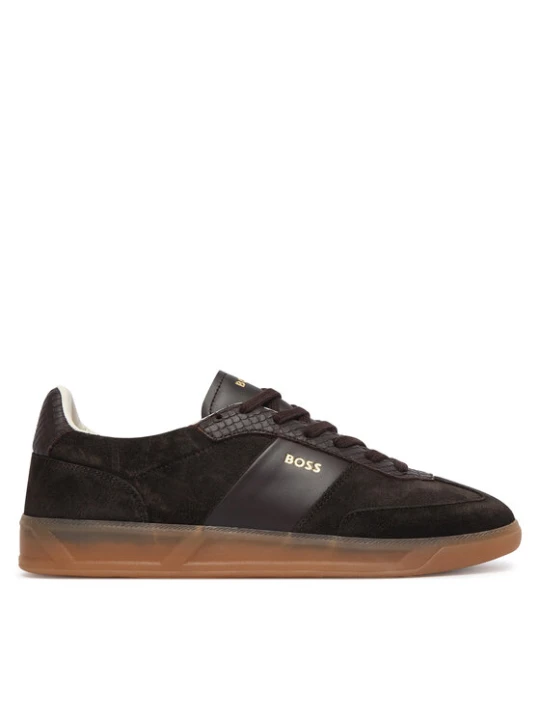 Zdjęcie produktu Sneakersy BOSS Brenta 50573842 Brązowy ciemny