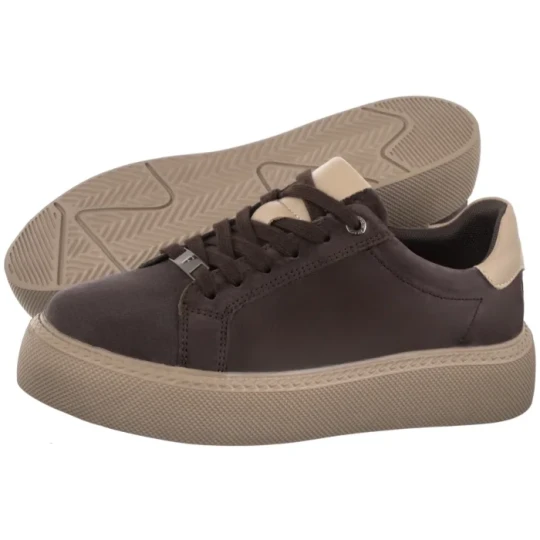 Zdjęcie produktu Sneakersy Brązowe DP6119/26 BR BE (FO249-a) Filippo